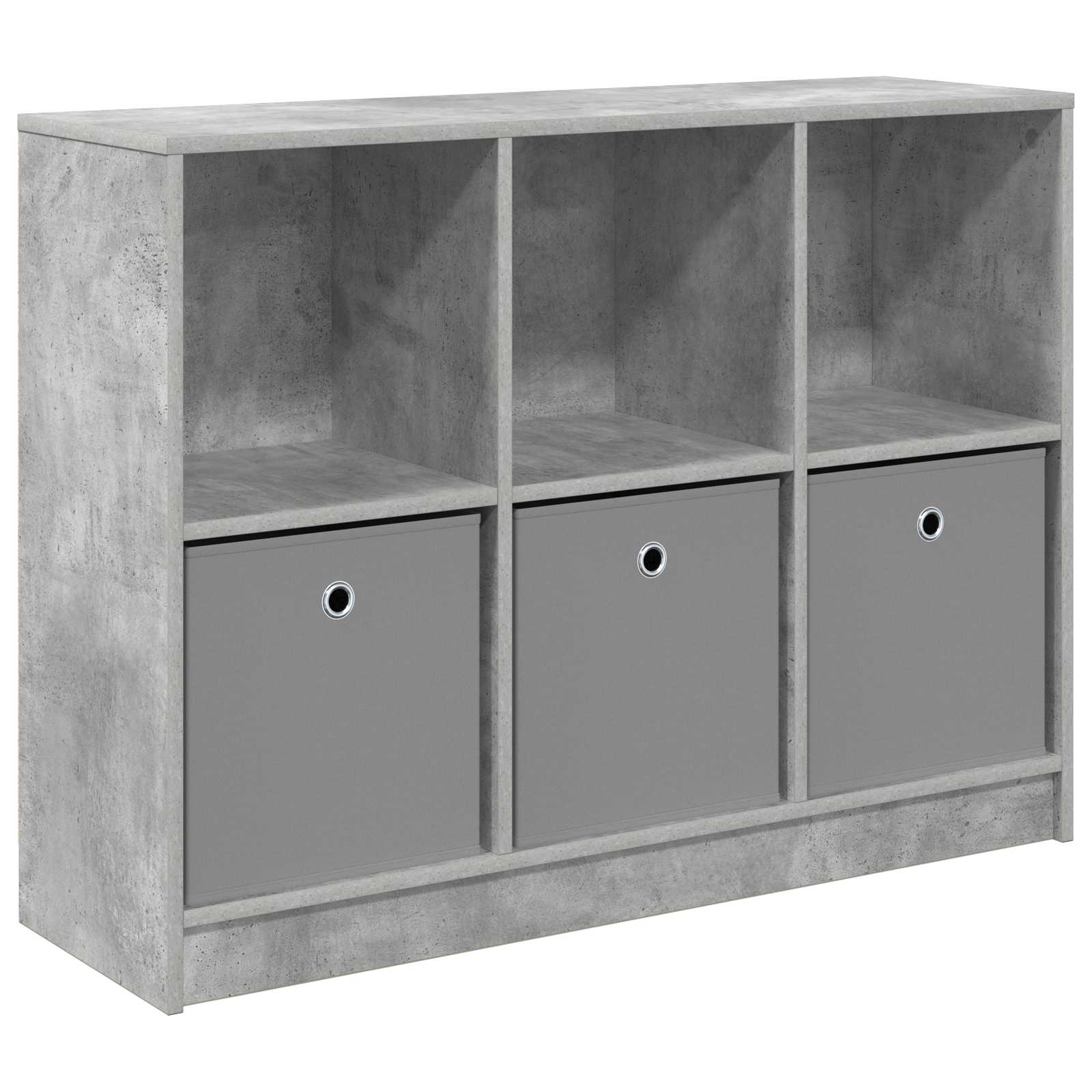 vidaXL Bufet z szufladą Betonowy szary 102 x 32 x 73,5 cm