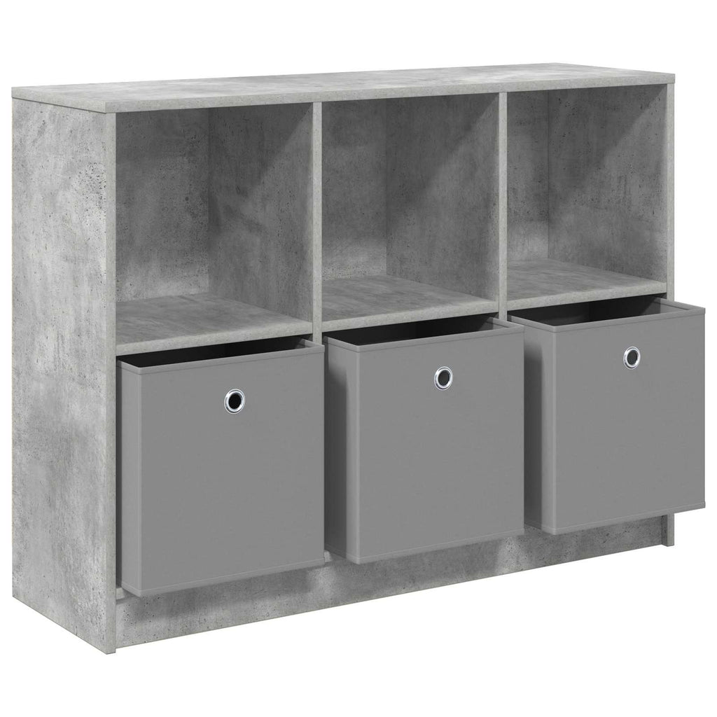 vidaXL Bufet z szufladą Betonowy szary 102 x 32 x 73,5 cm