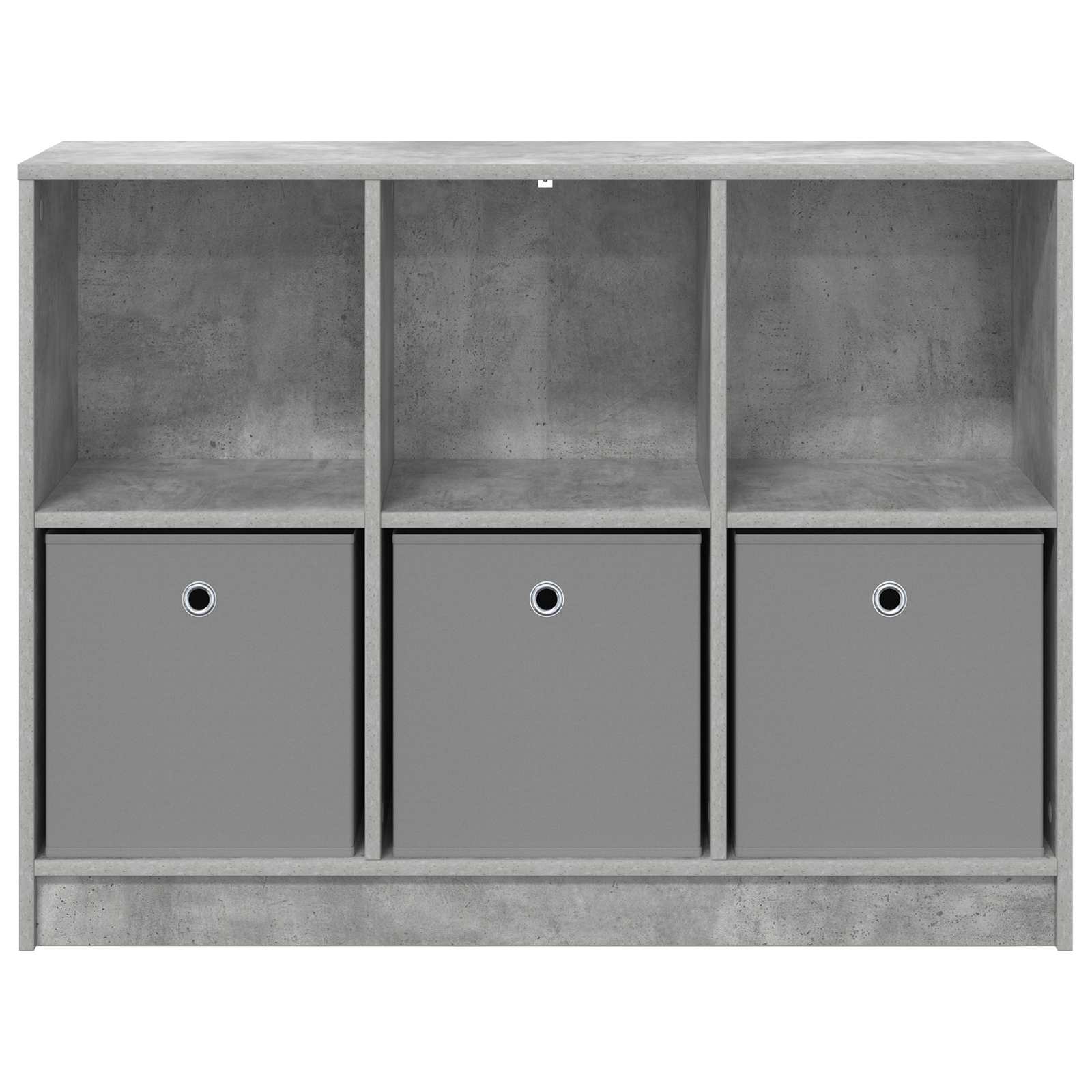 vidaXL Bufet z szufladą Betonowy szary 102 x 32 x 73,5 cm