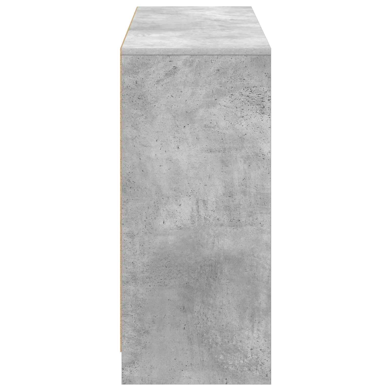 vidaXL Bufet z szufladą Betonowy szary 102 x 32 x 73,5 cm