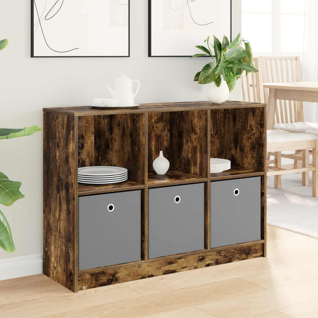 vidaXL Bufet z szufladą Dąb wędzony 102 x 32 x 73,5 cm