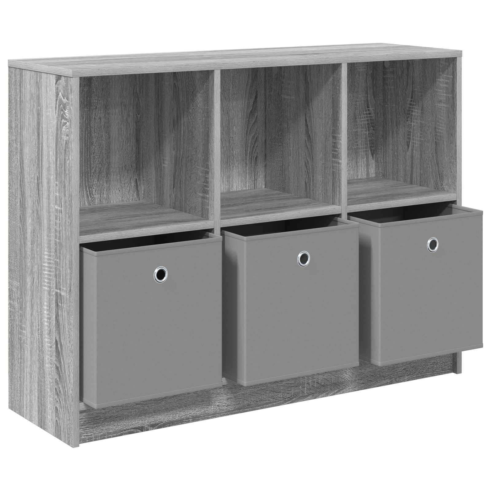 vidaXL Bufet z szufladą Szary Sonoma 102 x 32 x 73,5 cm