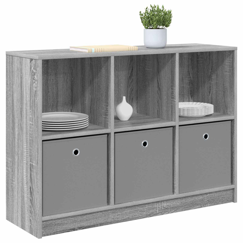 vidaXL Bufet z szufladą Szary Sonoma 102 x 32 x 73,5 cm