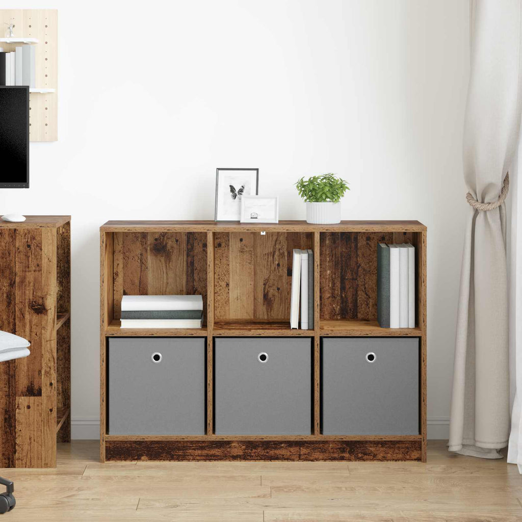 vidaXL Bufet z szufladą Stare drewno 102 x 32 x 73,5 cm