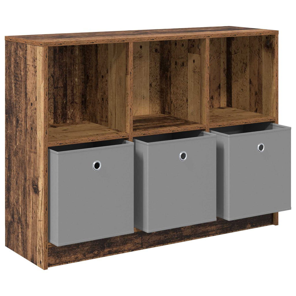 vidaXL Bufet z szufladą Stare drewno 102 x 32 x 73,5 cm