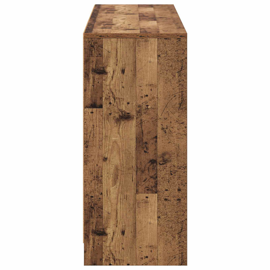 vidaXL Bufet z szufladą Stare drewno 102 x 32 x 73,5 cm