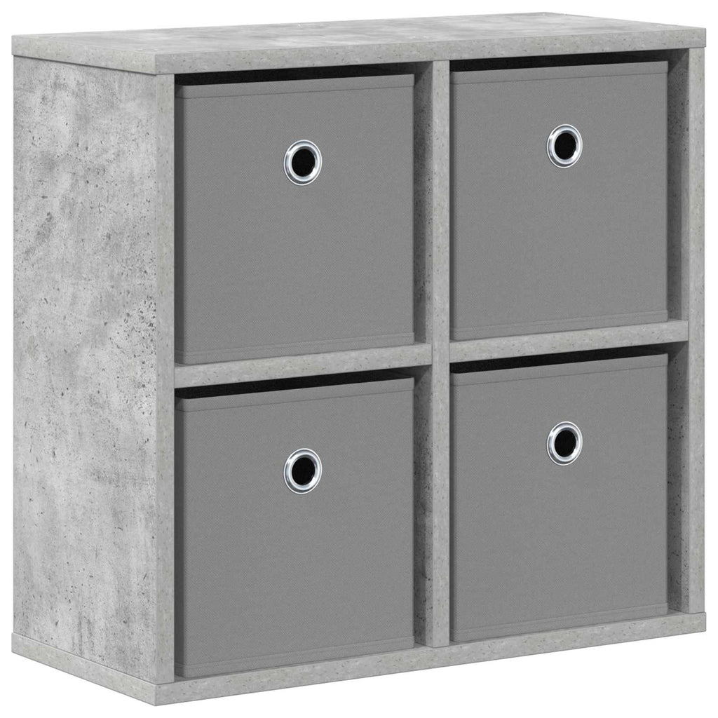 vidaXL Bufet z szufladą Betonowy szary 49,5 x 22 x 47 cm