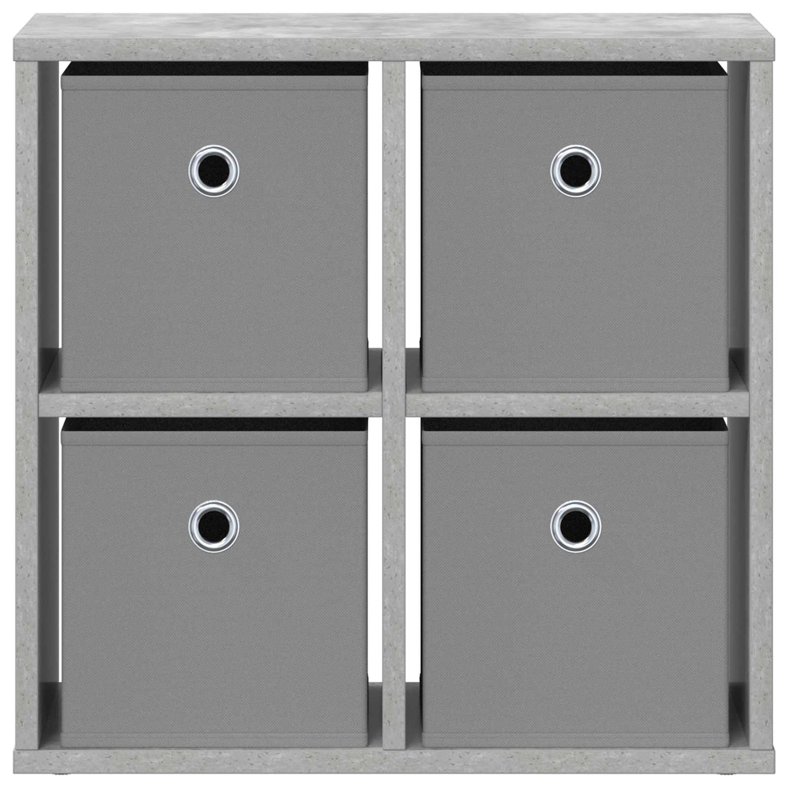 vidaXL Bufet z szufladą Betonowy szary 49,5 x 22 x 47 cm