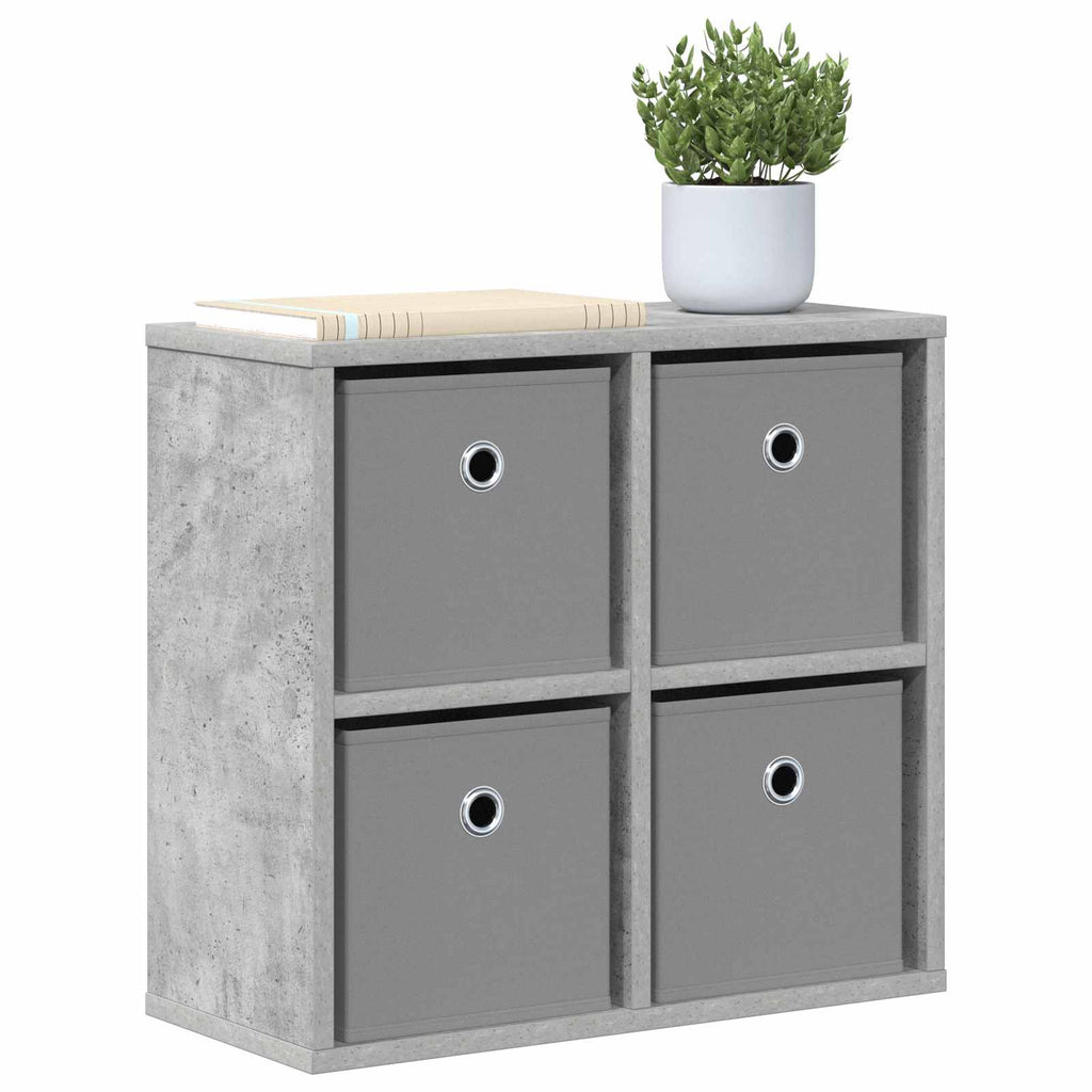 vidaXL Bufet z szufladą Betonowy szary 49,5 x 22 x 47 cm
