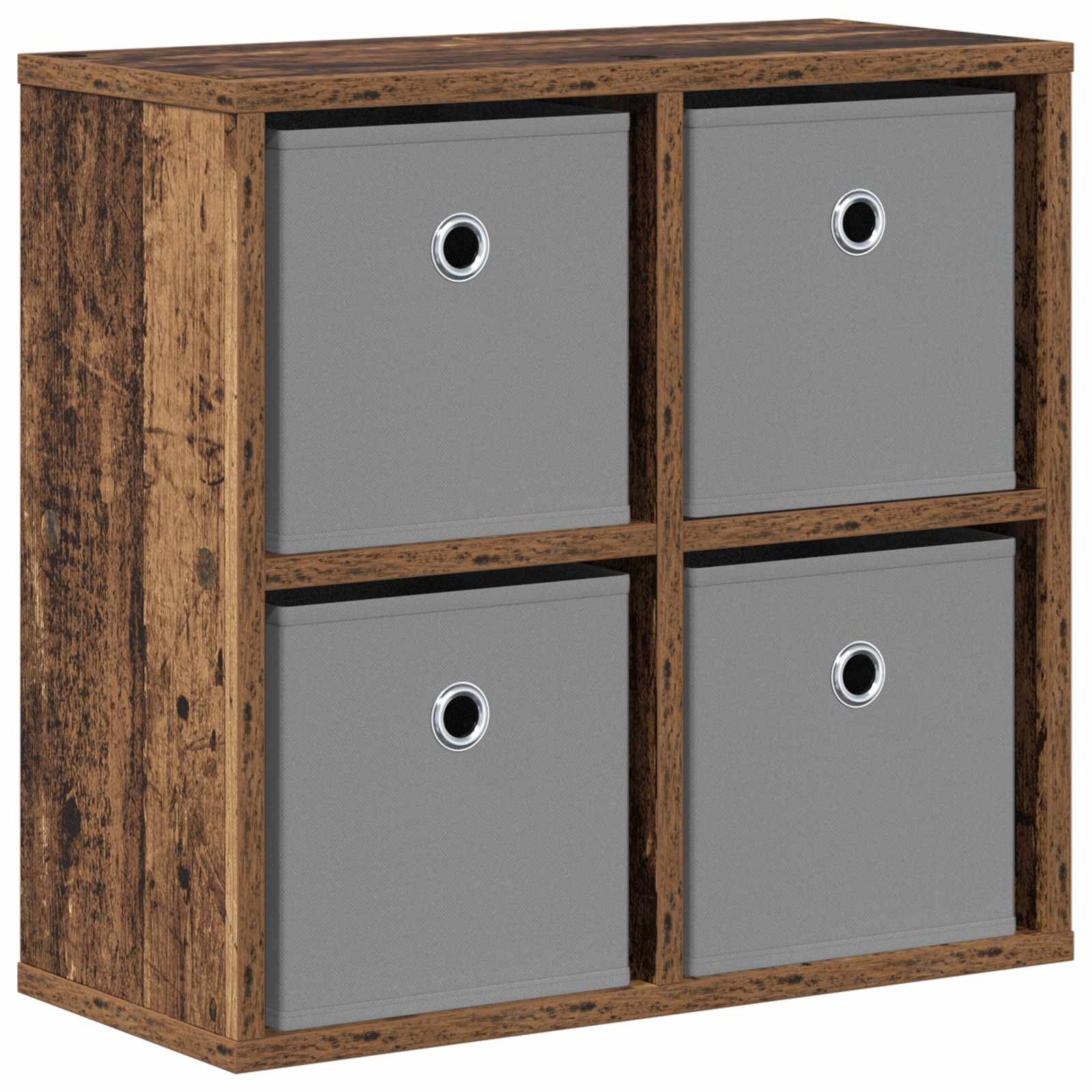 vidaXL Bufet z szufladą Stare drewno 49,5 x 22 x 47 cm