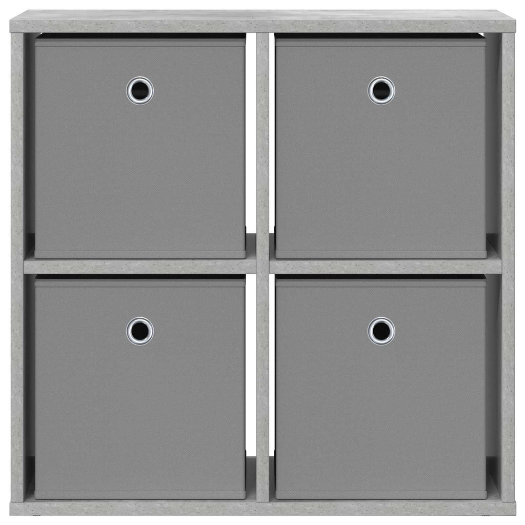 vidaXL Bufet z szufladą Betonowy szary 59,5 x 27 x 57 cm