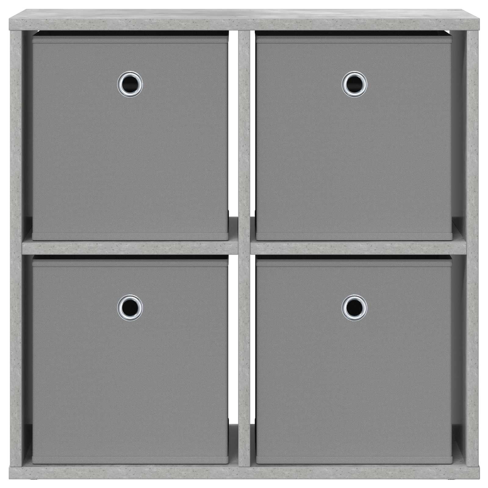 vidaXL Bufet z szufladą Betonowy szary 59,5 x 27 x 57 cm