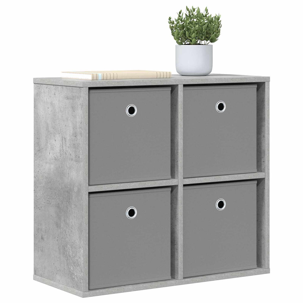 vidaXL Bufet z szufladą Betonowy szary 59,5 x 27 x 57 cm