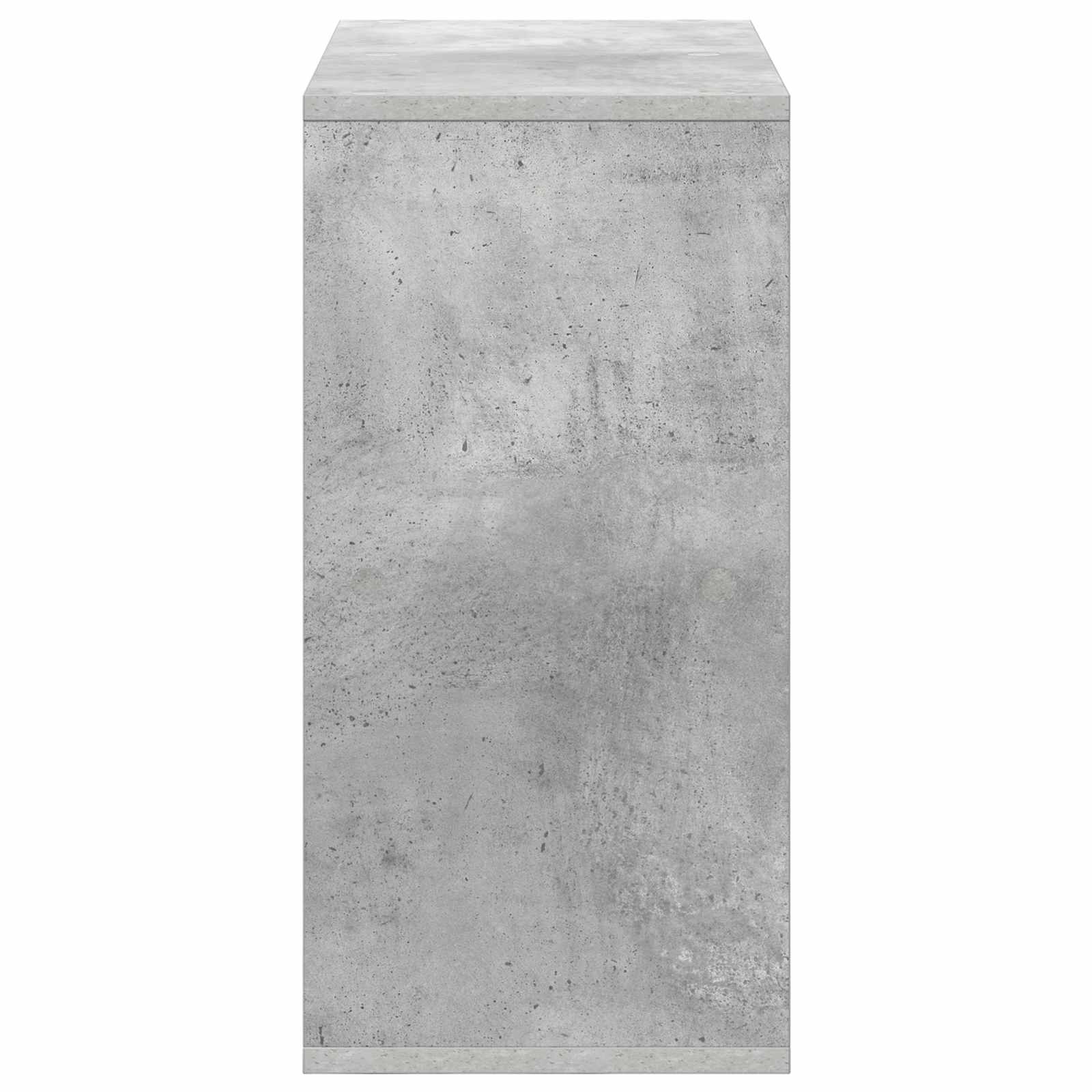 vidaXL Bufet z szufladą Betonowy szary 59,5 x 27 x 57 cm