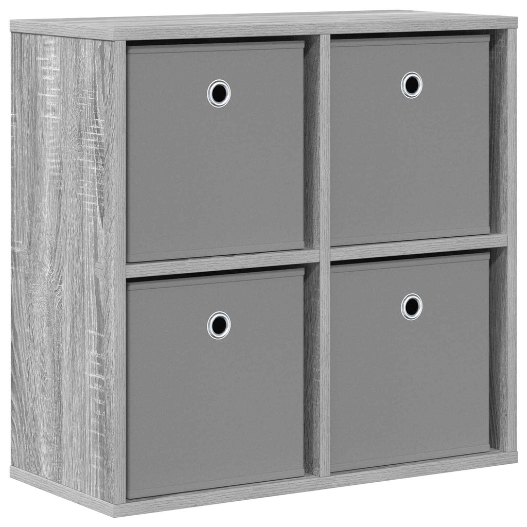 vidaXL Bufet z szufladą Szary Sonoma 59,5 x 27 x 57 cm