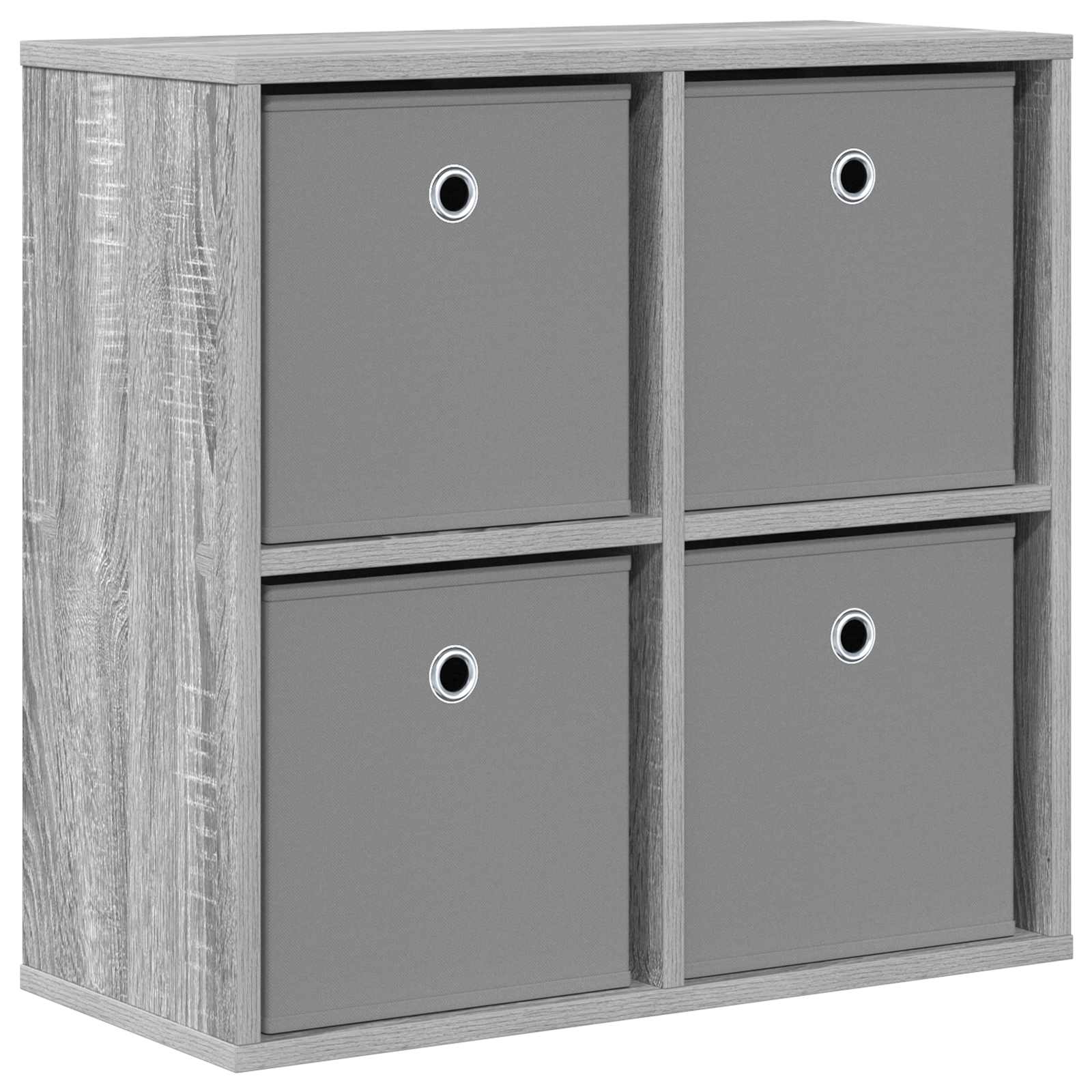vidaXL Bufet z szufladą Szary Sonoma 59,5 x 27 x 57 cm