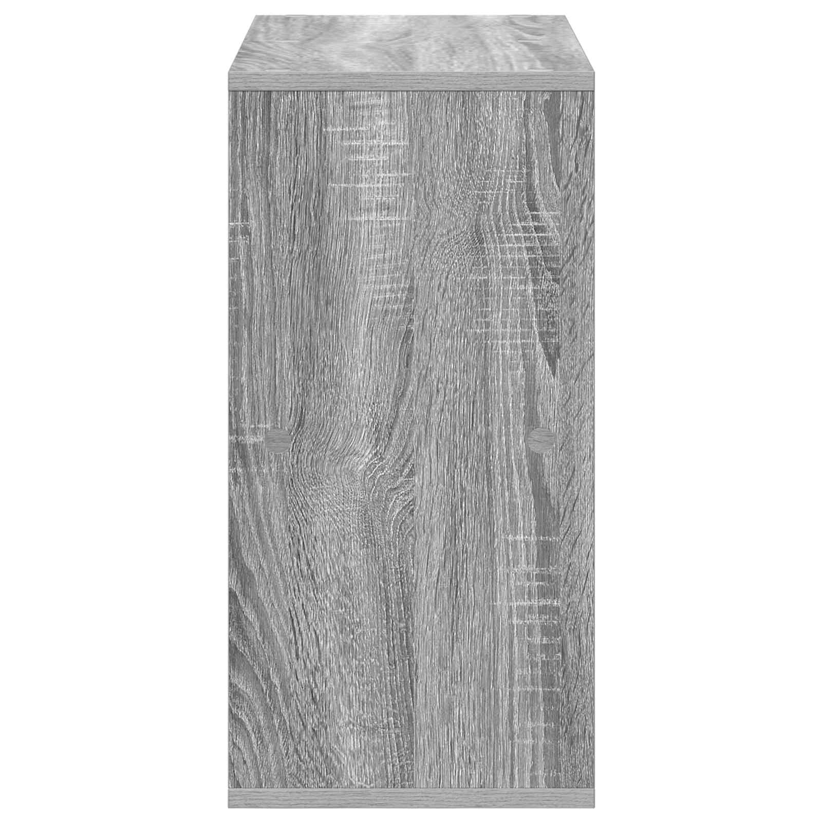 vidaXL Bufet z szufladą Szary Sonoma 59,5 x 27 x 57 cm