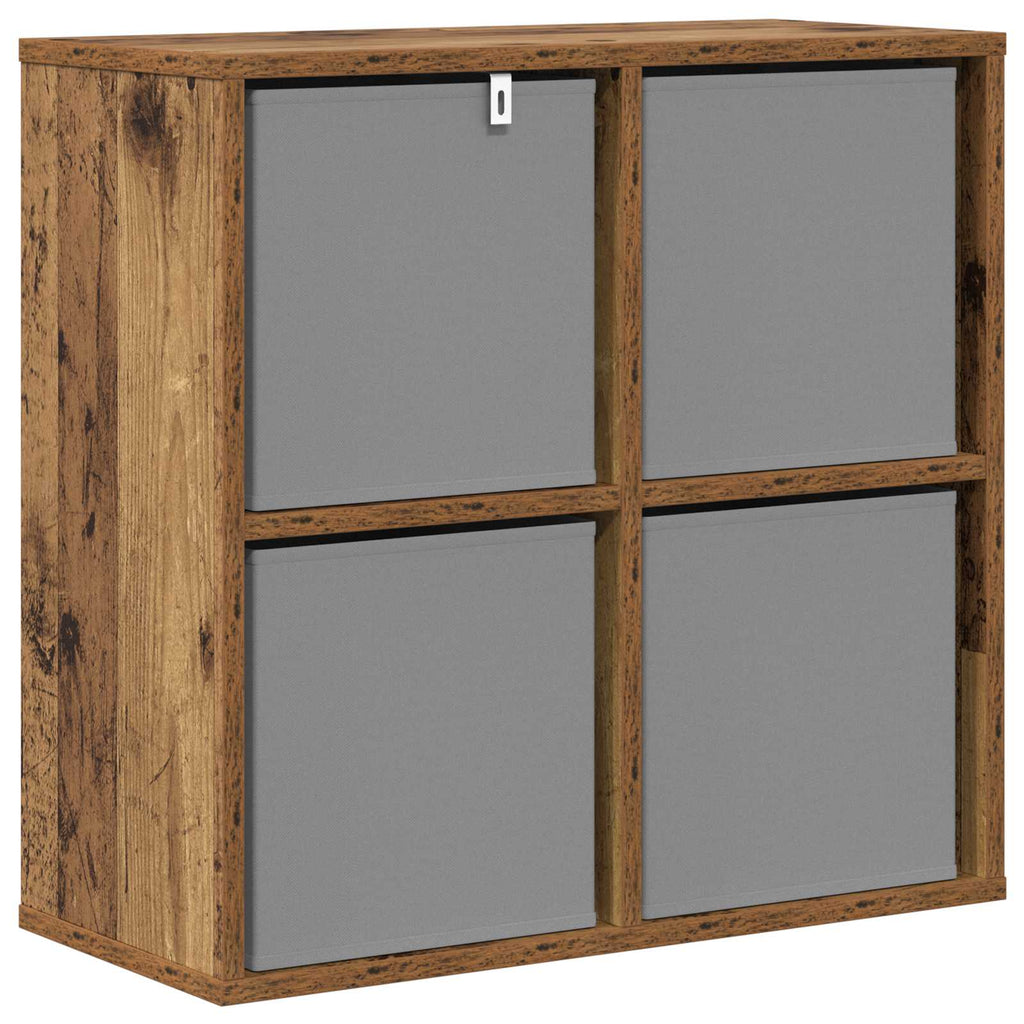 vidaXL Bufet z szufladą Stare drewno 59,5 x 27 x 57 cm