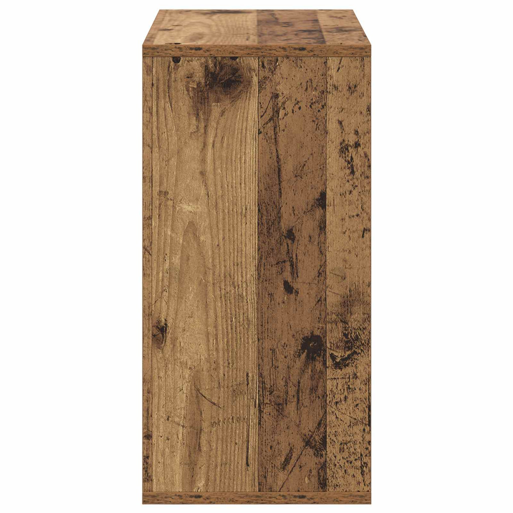 vidaXL Bufet z szufladą Stare drewno 59,5 x 27 x 57 cm
