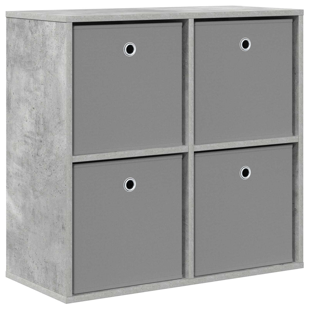 vidaXL Bufet z szufladą Betonowy szary 68,5 x 32 x 67 cm