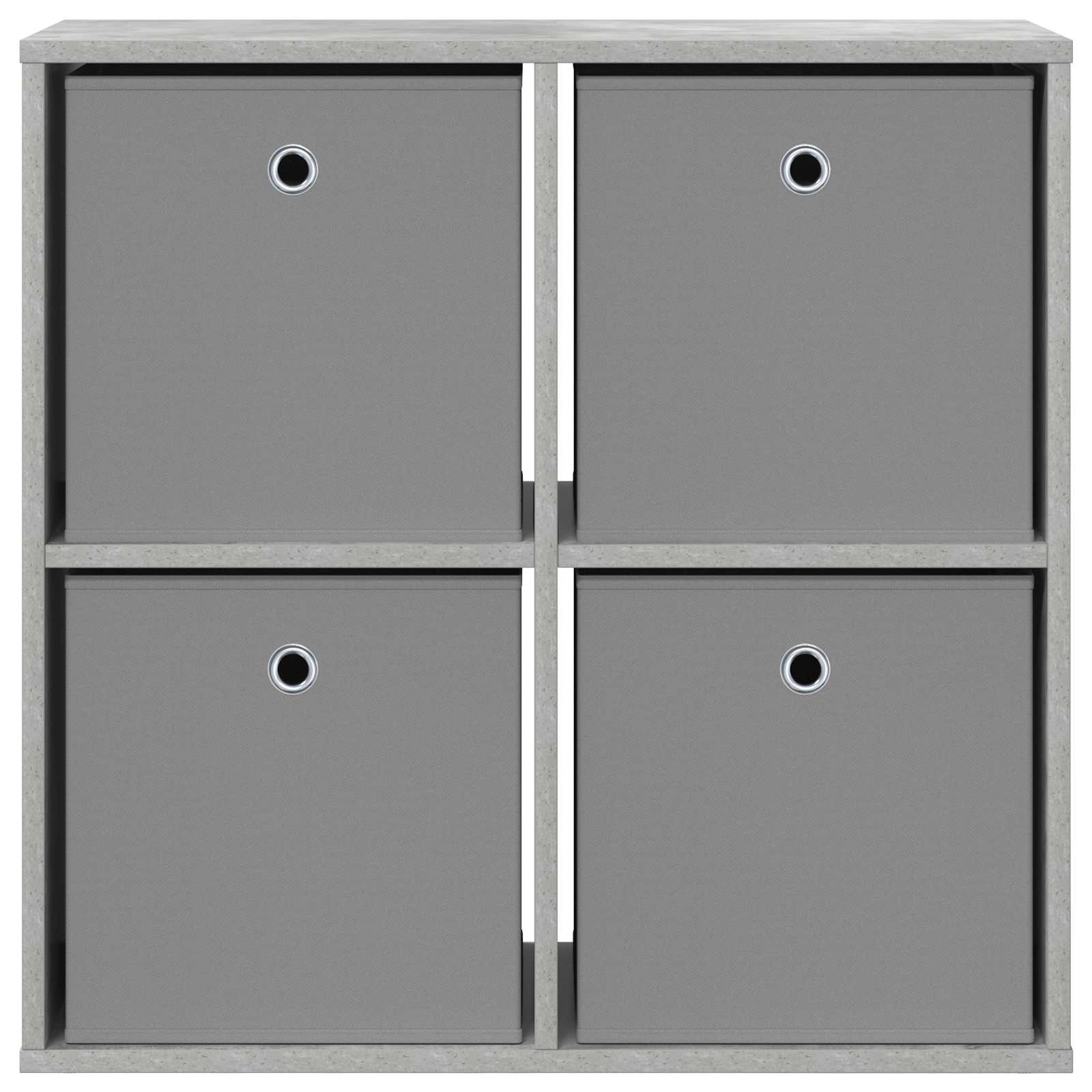 vidaXL Bufet z szufladą Betonowy szary 68,5 x 32 x 67 cm