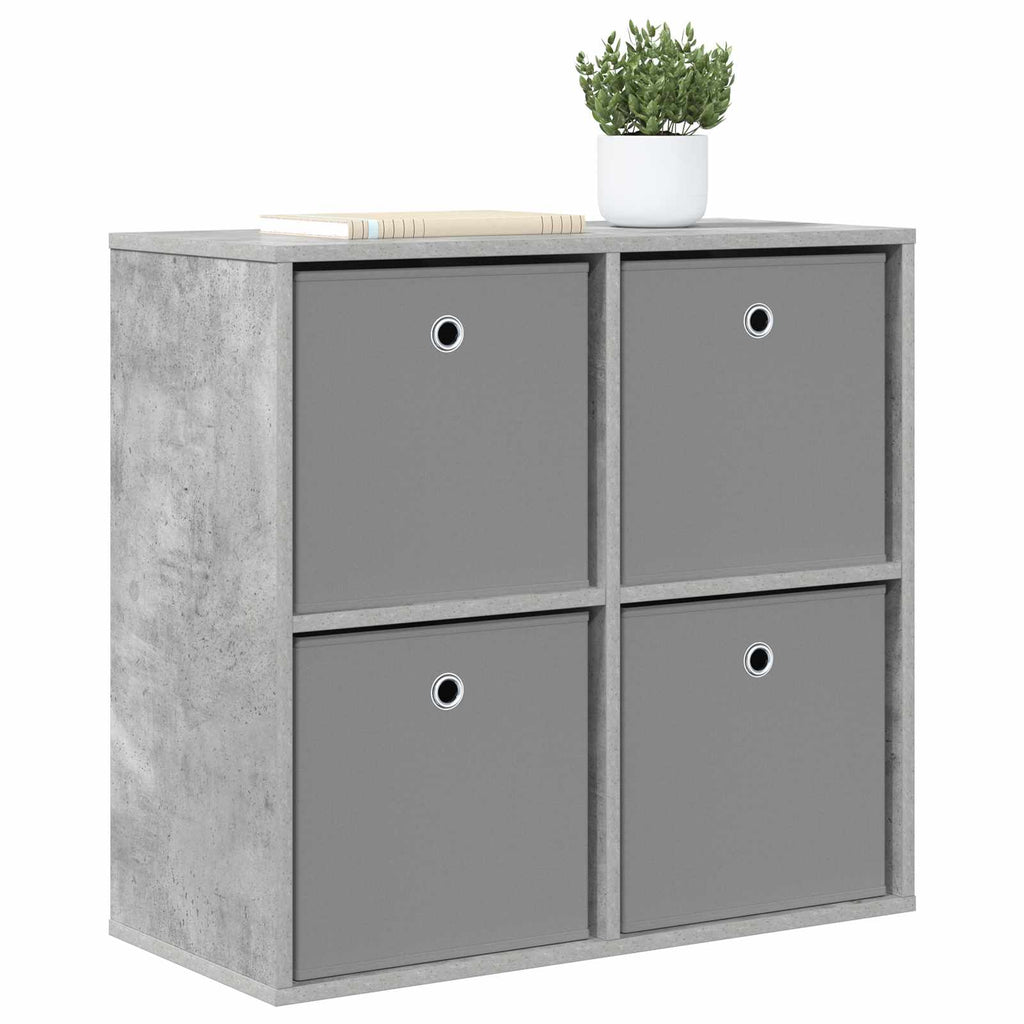 vidaXL Bufet z szufladą Betonowy szary 68,5 x 32 x 67 cm