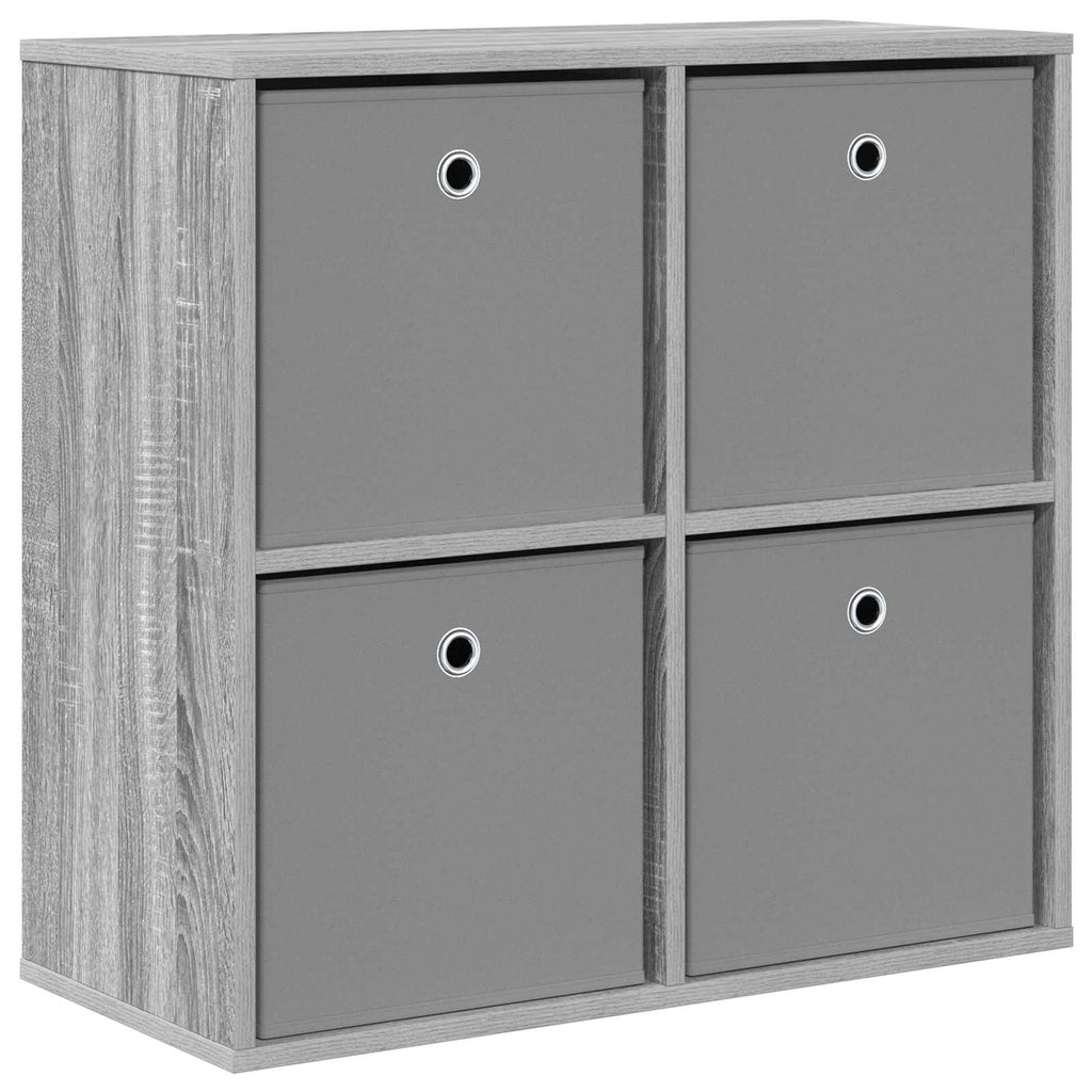 vidaXL Bufet z szufladą Szary Sonoma 68,5 x 32 x 67 cm