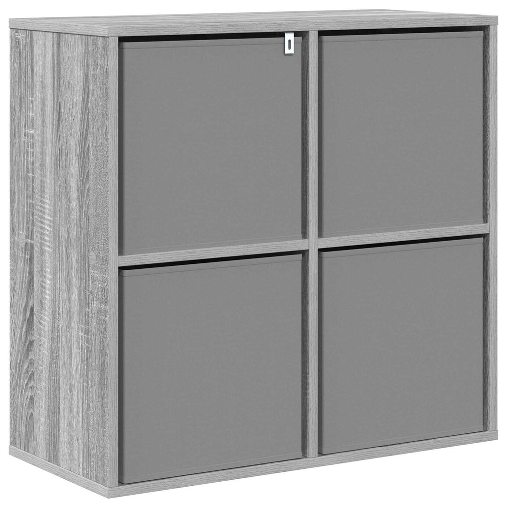 vidaXL Bufet z szufladą Szary Sonoma 68,5 x 32 x 67 cm