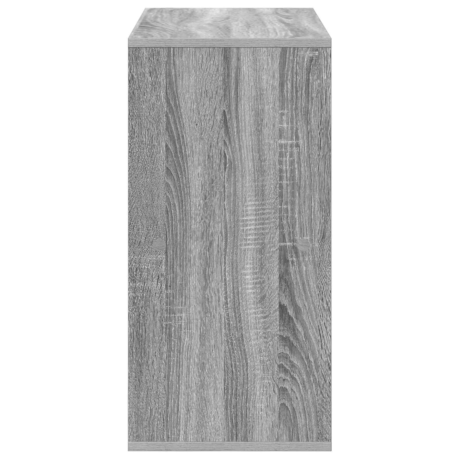 vidaXL Bufet z szufladą Szary Sonoma 68,5 x 32 x 67 cm