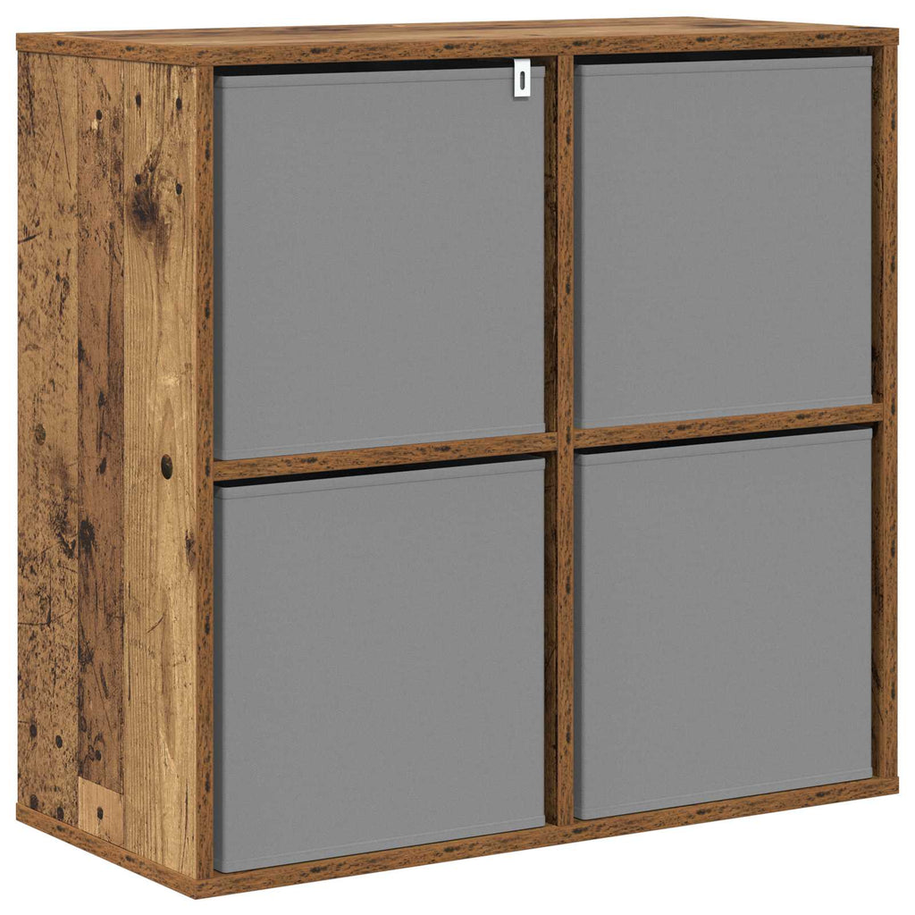 vidaXL Bufet z szufladą Stare drewno 68,5 x 32 x 67 cm