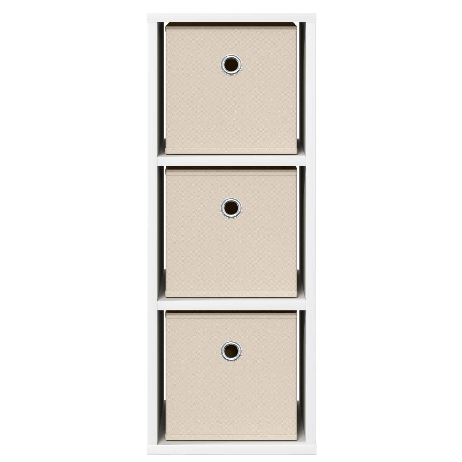 vidaXL Bufet z szufladą Biały 25,5 x 22 x 69,5 cm