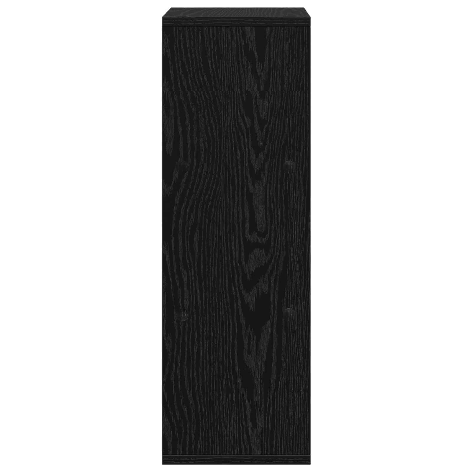 vidaXL Bufet z szufladą Czarny Dąb 25,5 x 22 x 69,5 cm