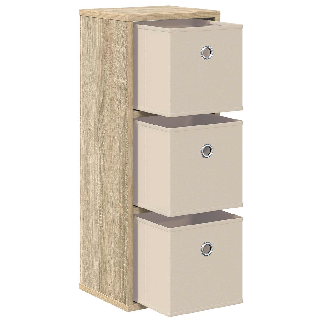 vidaXL Bufet z szufladą Dąb Sonoma 25,5 x 22 x 69,5 cm