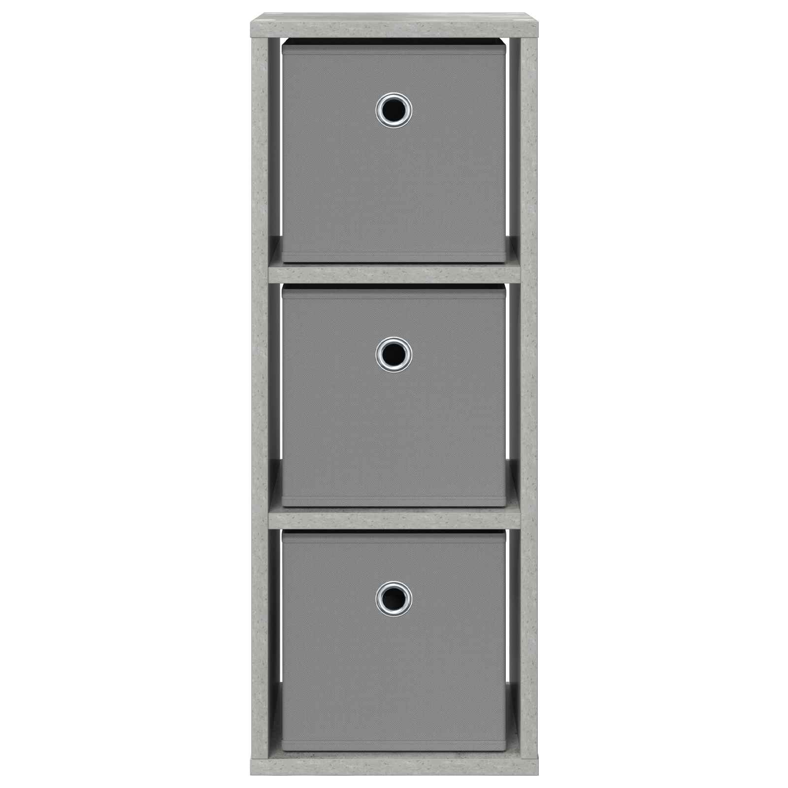 vidaXL Bufet z szufladą Betonowy szary 25,5 x 22 x 69,5 cm