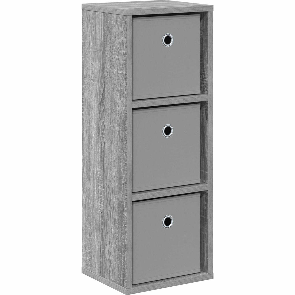 vidaXL Bufet z szufladą Szary Sonoma 25,5 x 22 x 69,5 cm