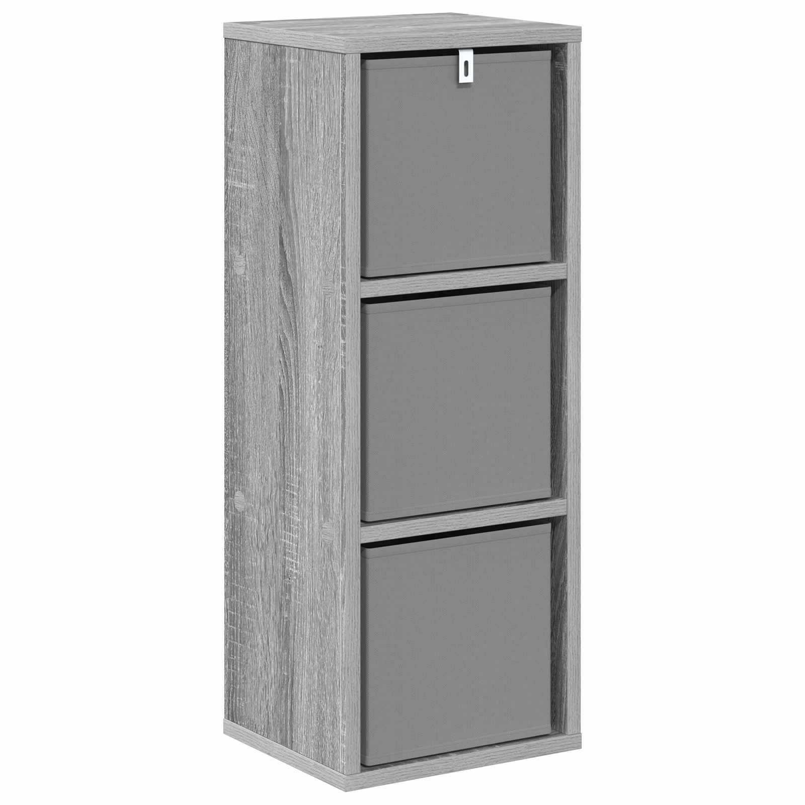 vidaXL Bufet z szufladą Szary Sonoma 25,5 x 22 x 69,5 cm