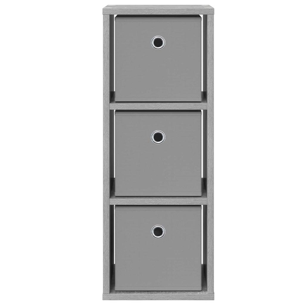 vidaXL Bufet z szufladą Szary Sonoma 25,5 x 22 x 69,5 cm