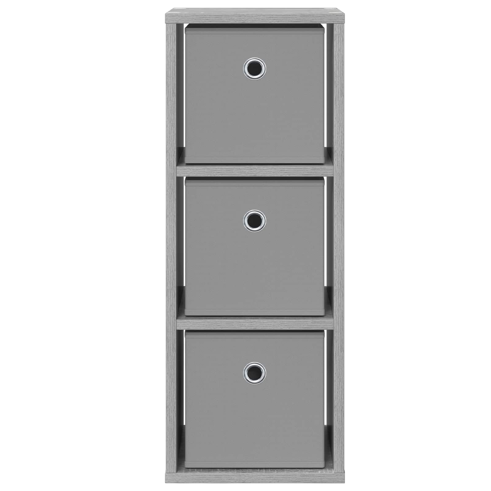 vidaXL Bufet z szufladą Szary Sonoma 25,5 x 22 x 69,5 cm