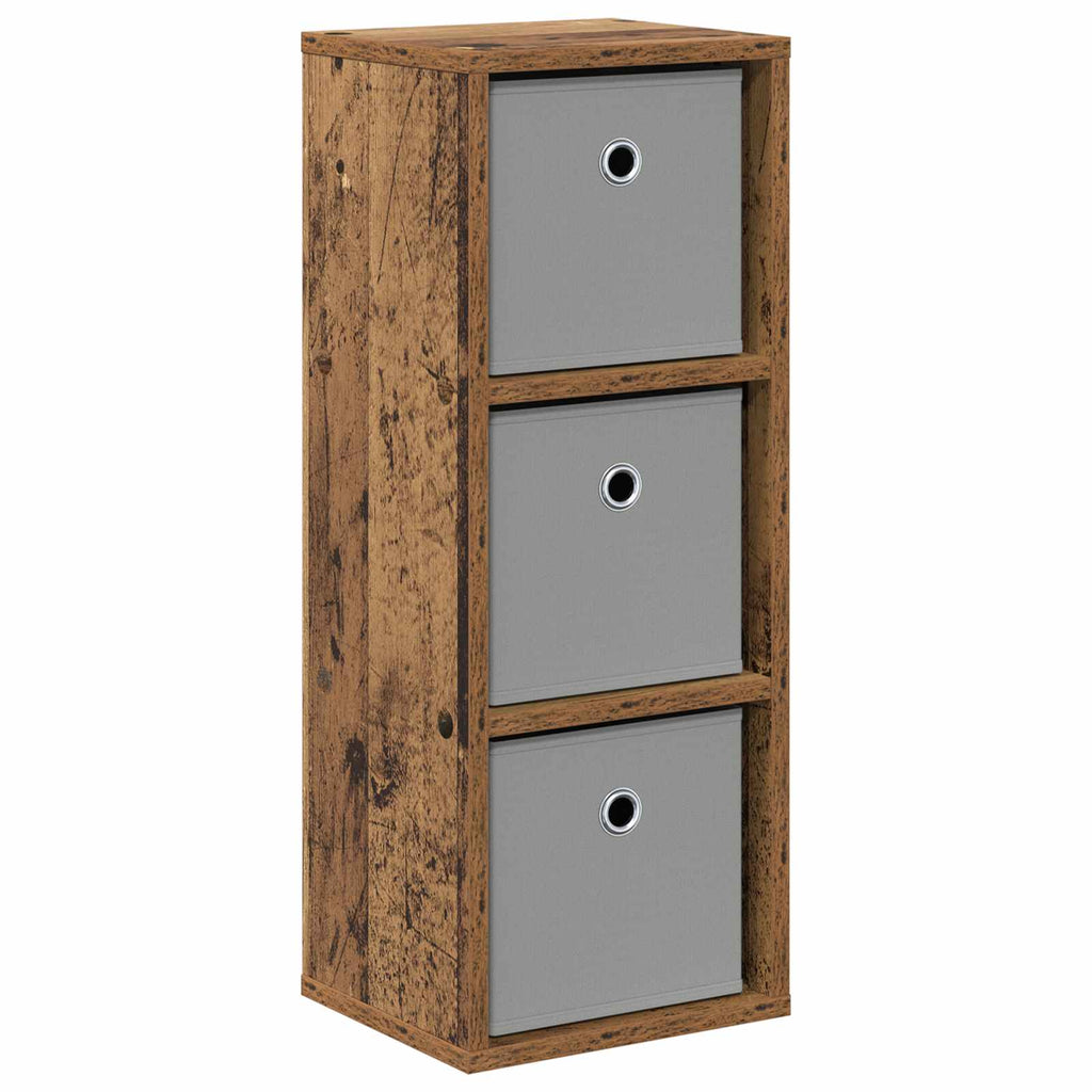 vidaXL Bufet z szufladą Stare drewno 25,5 x 22 x 69,5 cm
