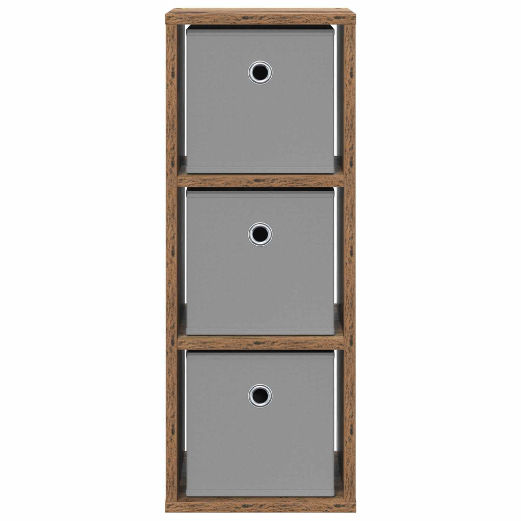 vidaXL Bufet z szufladą Stare drewno 25,5 x 22 x 69,5 cm