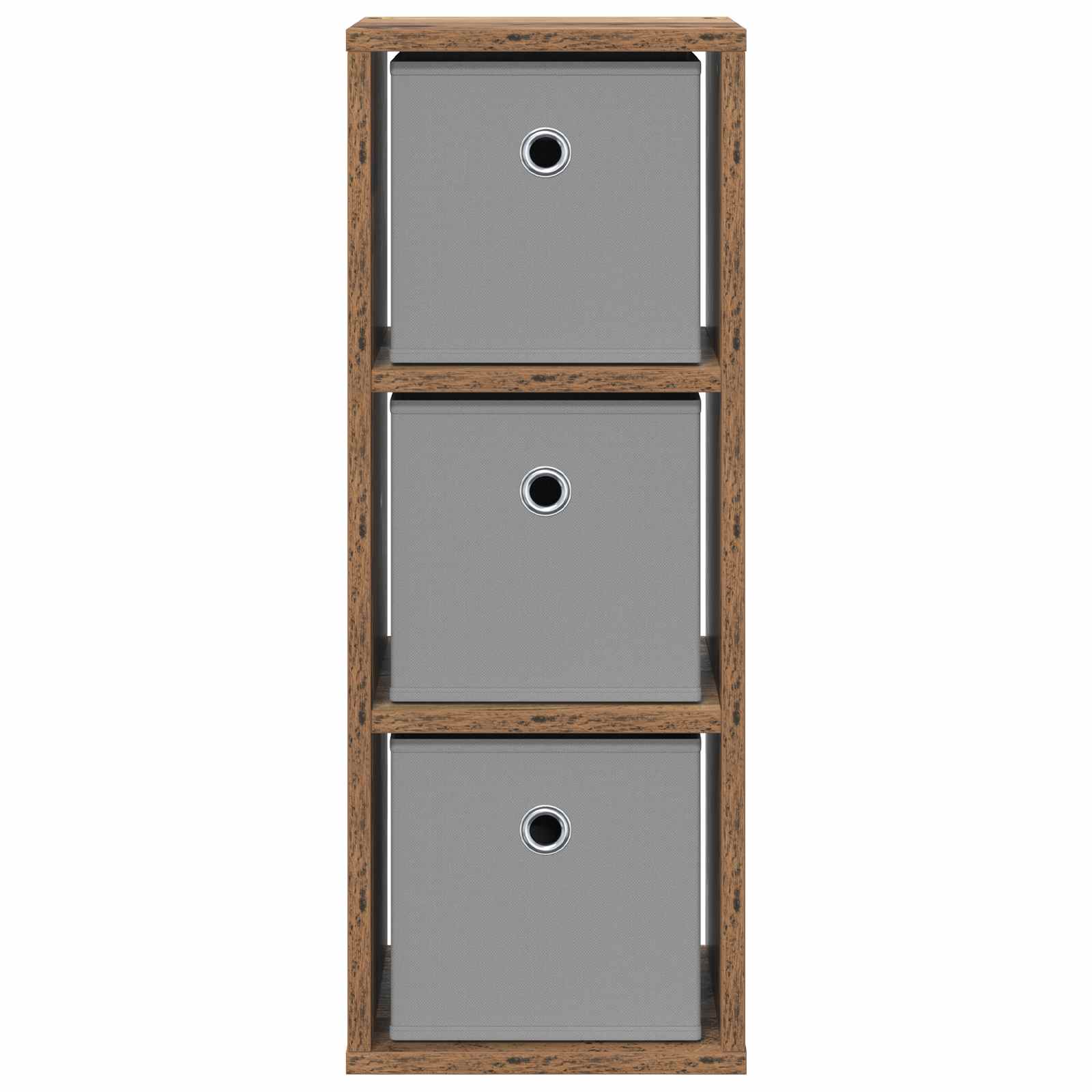vidaXL Bufet z szufladą Stare drewno 25,5 x 22 x 69,5 cm