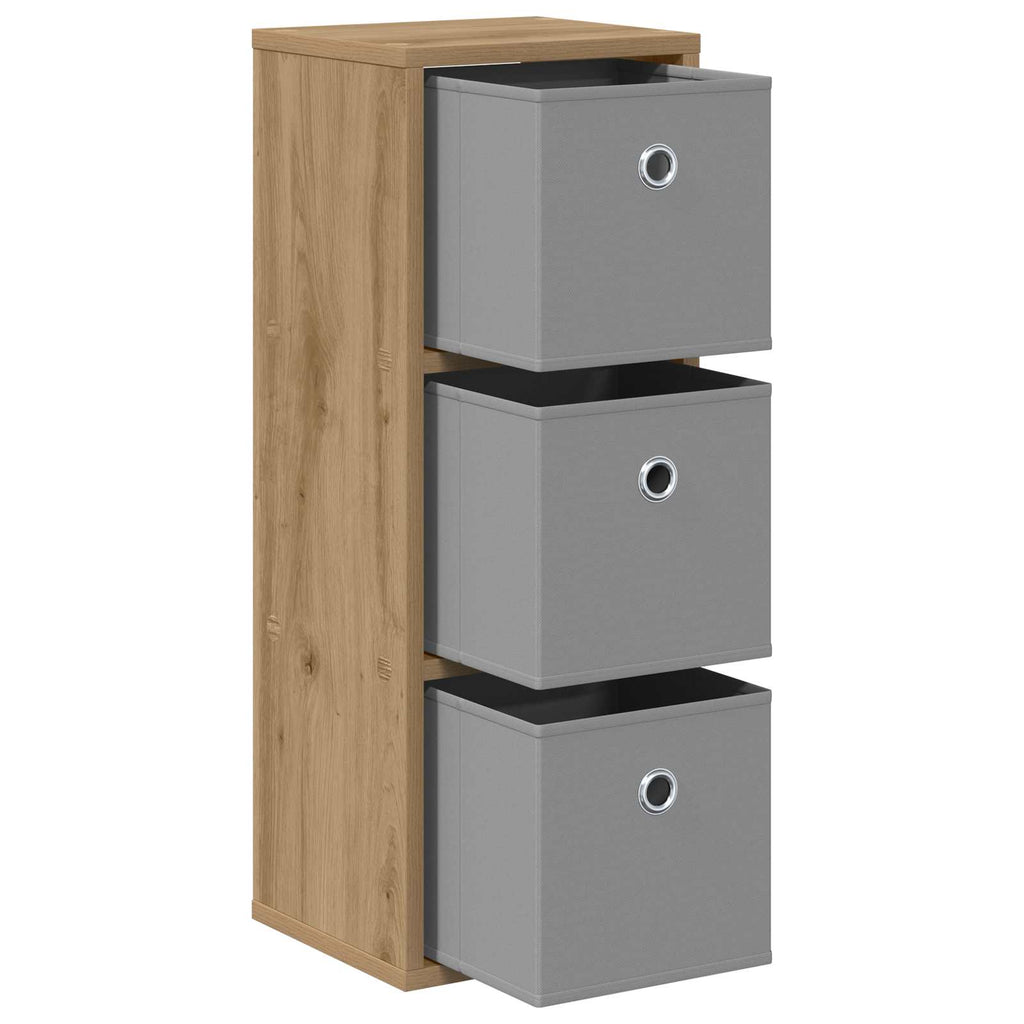 vidaXL Bufet Dąb rzemieślniczy 25,5 x 22 x 69,5 cm