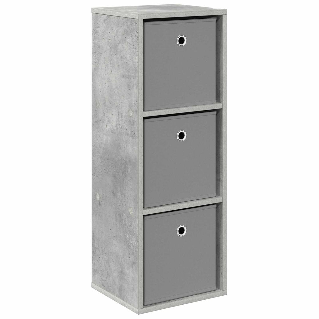 vidaXL Bufet z szufladą Betonowy szary 30,5 x 27 x 84,5 cm