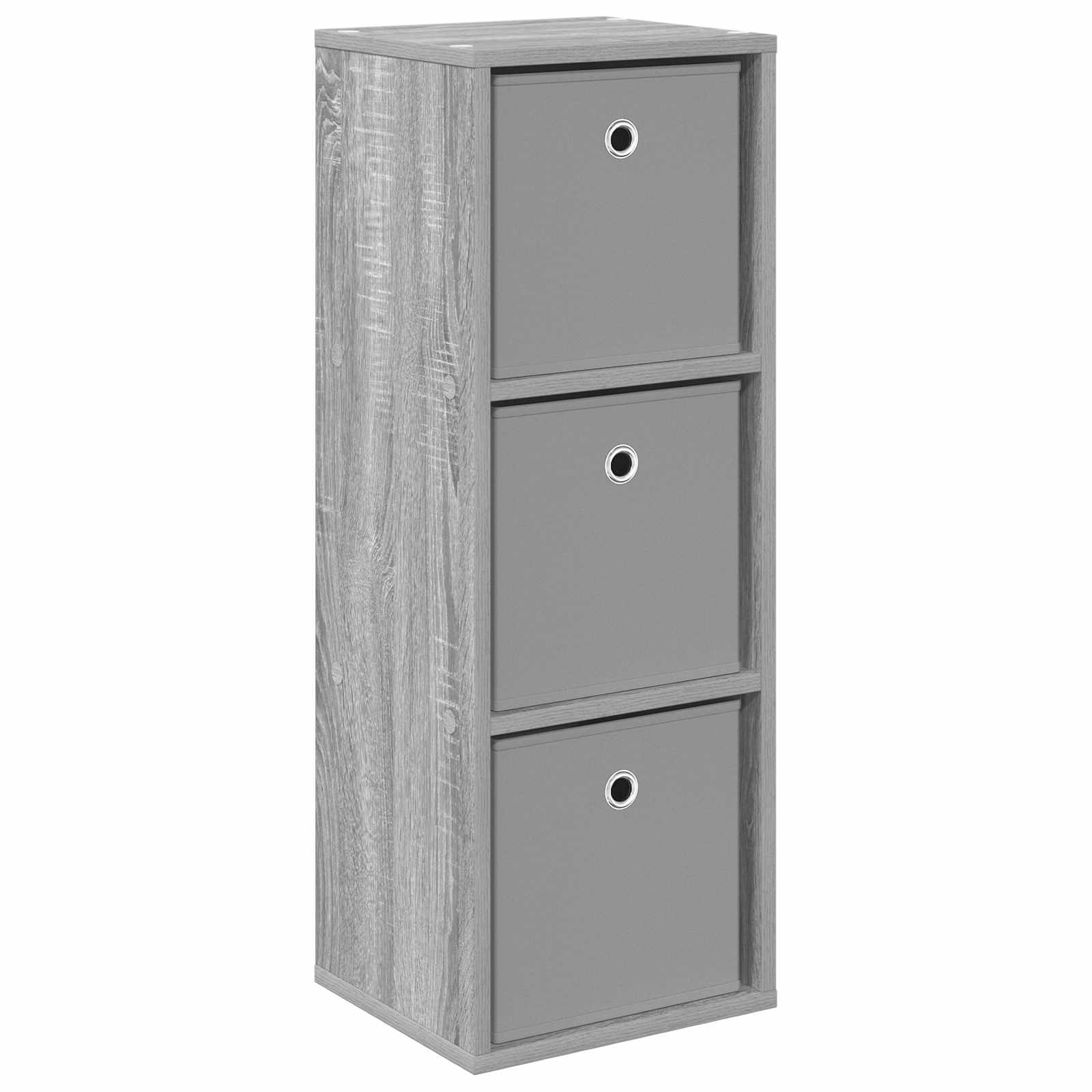 vidaXL Bufet z szufladą Szary Sonoma 30,5 x 27 x 84,5 cm