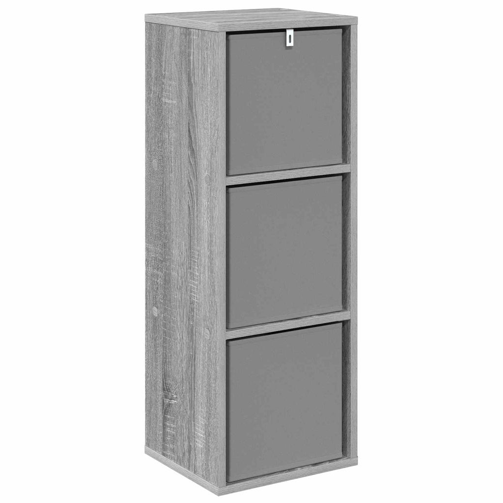 vidaXL Bufet z szufladą Szary Sonoma 30,5 x 27 x 84,5 cm