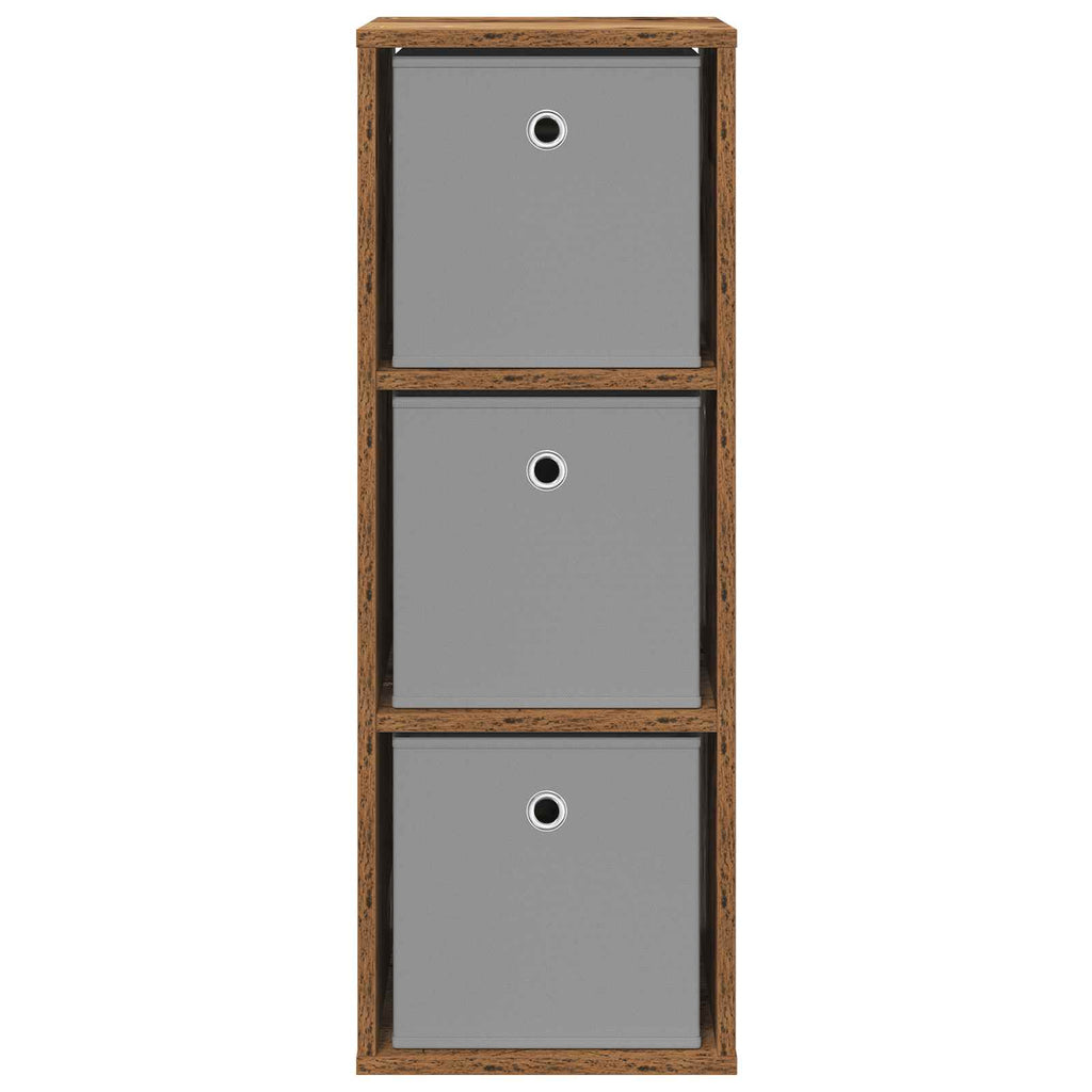 vidaXL Bufet z szufladą Stare drewno 30,5 x 27 x 84,5 cm