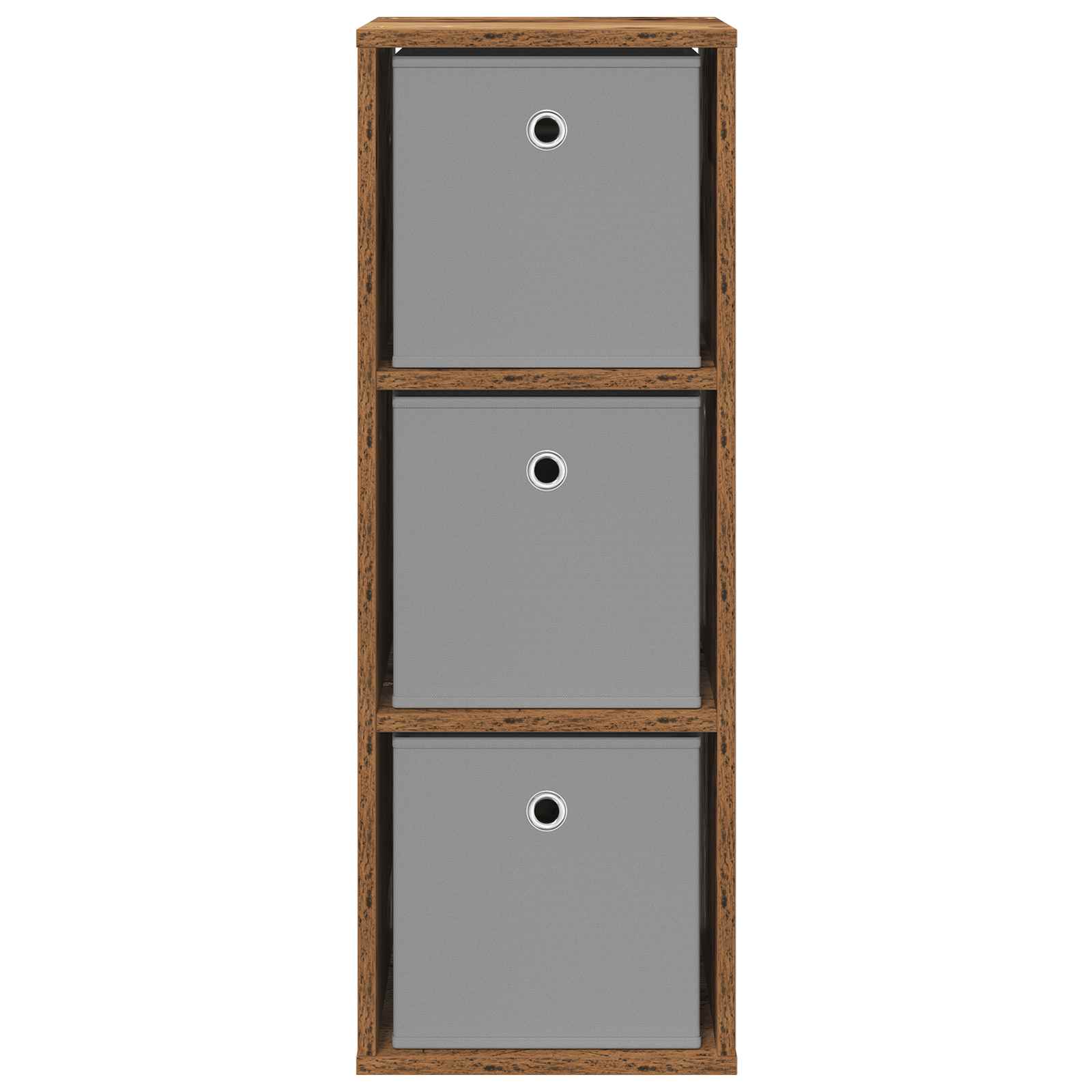 vidaXL Bufet z szufladą Stare drewno 30,5 x 27 x 84,5 cm