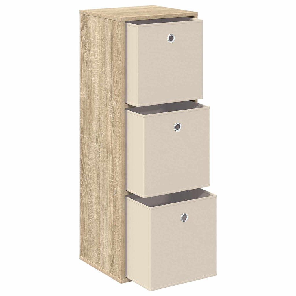 vidaXL Bufet z szufladą Dąb Sonoma 35 x 32 x 99,5 cm
