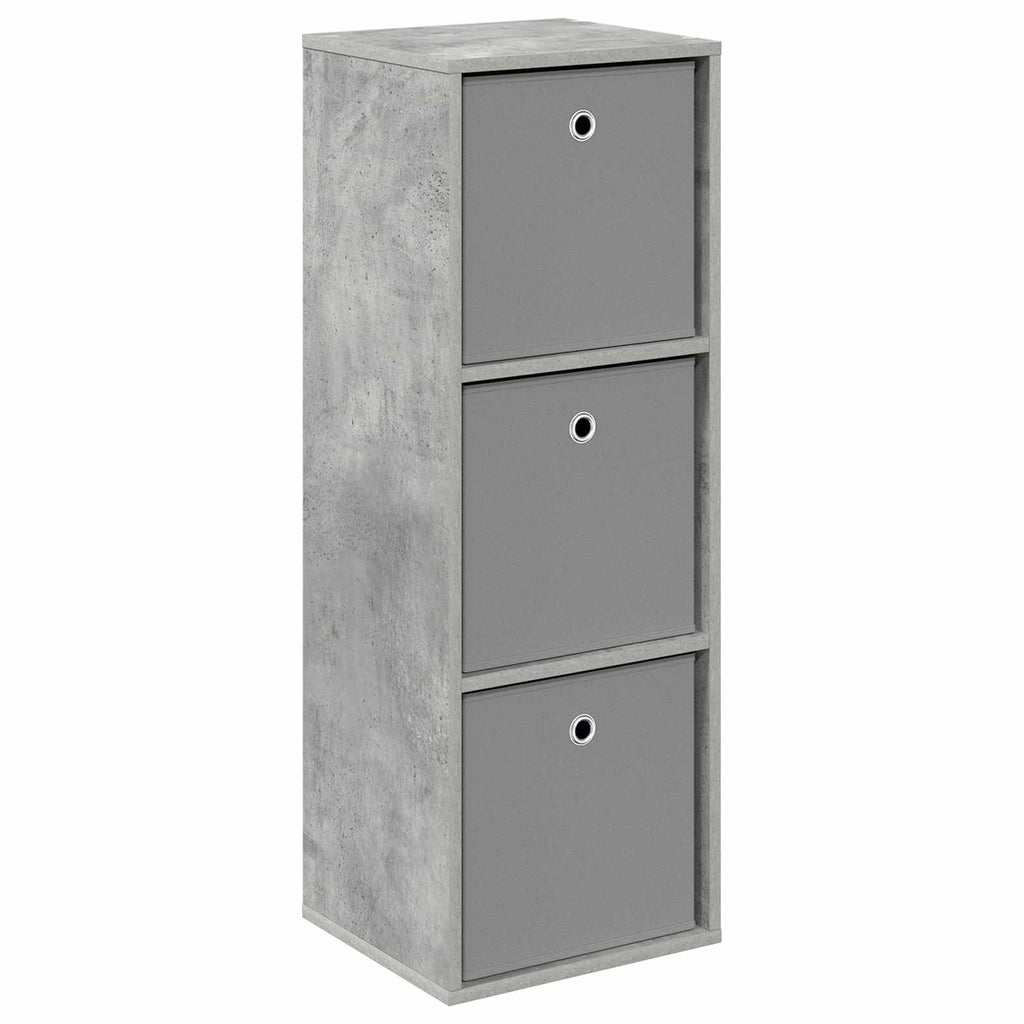 vidaXL Bufet z szufladą Betonowy szary 35 x 32 x 99,5 cm