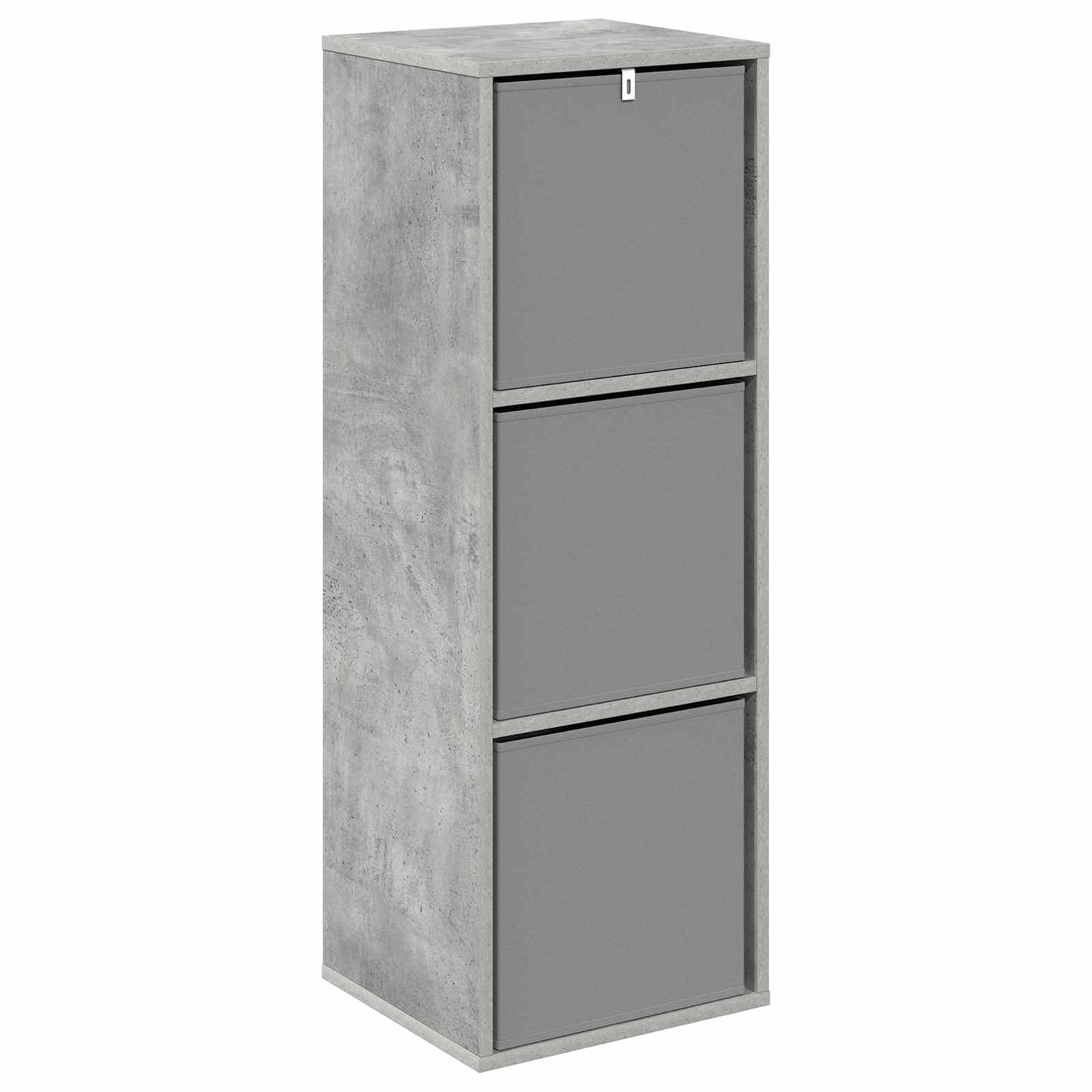 vidaXL Bufet z szufladą Betonowy szary 35 x 32 x 99,5 cm